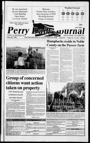 Perry Daily Journal (Perry, Okla.), Vol. 107, No. 133, Ed. 1 Friday, July 7, 2000