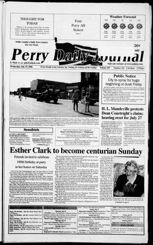 Perry Daily Journal (Perry, Okla.), Vol. 107, No. 141, Ed. 1 Wednesday, July 19, 2000