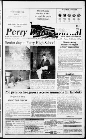 Perry Daily Journal (Perry, Okla.), Vol. 107, No. 156, Ed. 1 Wednesday, August 9, 2000
