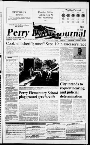 Perry Daily Journal (Perry, Okla.), Vol. 107, No. 166, Ed. 1 Wednesday, August 23, 2000