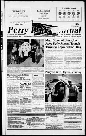 Perry Daily Journal (Perry, Okla.), Vol. 107, No. 171, Ed. 1 Wednesday, August 30, 2000