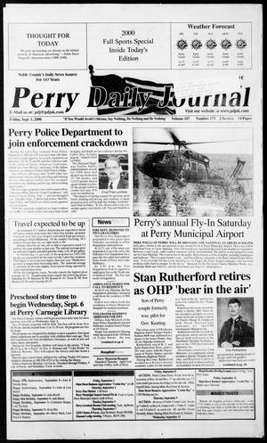Perry Daily Journal (Perry, Okla.), Vol. 107, No. 173, Ed. 1 Friday, September 1, 2000