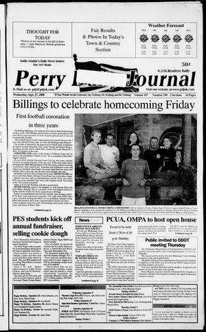 Perry Daily Journal (Perry, Okla.), Vol. 107, No. 190, Ed. 1 Wednesday, September 27, 2000
