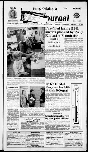 Daily Journal (Perry, Okla.), Vol. 107, No. 201, Ed. 1 Thursday, October 12, 2000