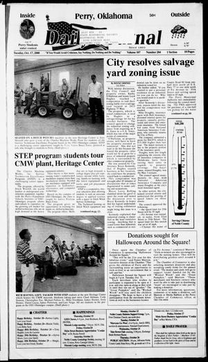 Daily Journal (Perry, Okla.), Vol. 107, No. 204, Ed. 1 Tuesday, October 17, 2000