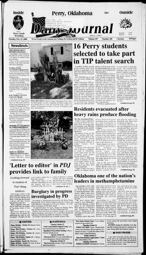 Daily Journal (Perry, Okla.), Vol. 107, No. 208, Ed. 1 Monday, October 23, 2000