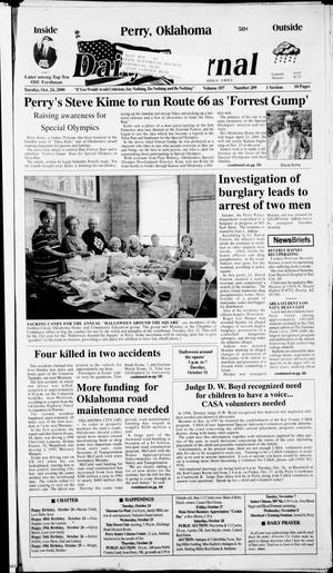 Daily Journal (Perry, Okla.), Vol. 107, No. 209, Ed. 1 Tuesday, October 24, 2000