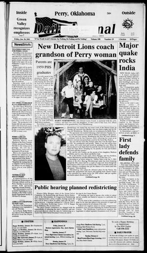 Daily Journal (Perry, Okla.), Vol. 108, No. 19, Ed. 1 Friday, January 26, 2001