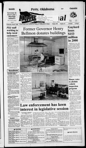Daily Journal (Perry, Okla.), Vol. 108, No. 47, Ed. 1 Wednesday, March 7, 2001