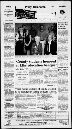 Daily Journal (Perry, Okla.), Vol. 108, No. 86, Ed. 1 Tuesday, May 1, 2001