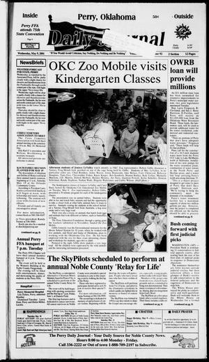 Daily Journal (Perry, Okla.), Vol. [108], No. 92, Ed. 1 Wednesday, May 9, 2001