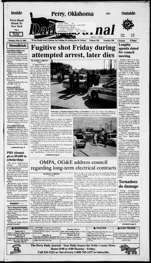 Daily Journal (Perry, Okla.), Vol. 108, No. 100, Ed. 1 Monday, May 21, 2001