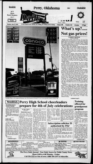 Daily Journal (Perry, Okla.), Vol. 108, No. 124, Ed. 1 Monday, June 25, 2001