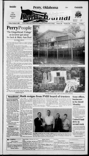 Daily Journal (Perry, Okla.), Vol. 108, No. 196, Ed. 1 Friday, October 5, 2001