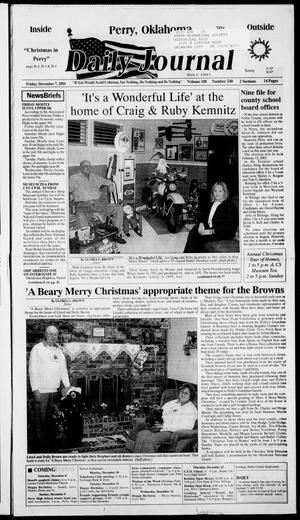 Daily Journal (Perry, Okla.), Vol. 108, No. 240, Ed. 1 Friday, December 7, 2001
