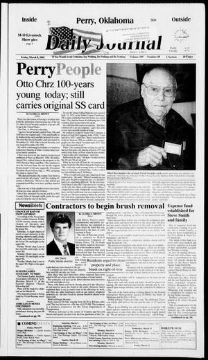 Daily Journal (Perry, Okla.), Vol. 109, No. 49, Ed. 1 Friday, March 8, 2002