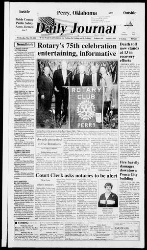 Daily Journal (Perry, Okla.), Vol. 109, No. 106, Ed. 1 Wednesday, May 29, 2002
