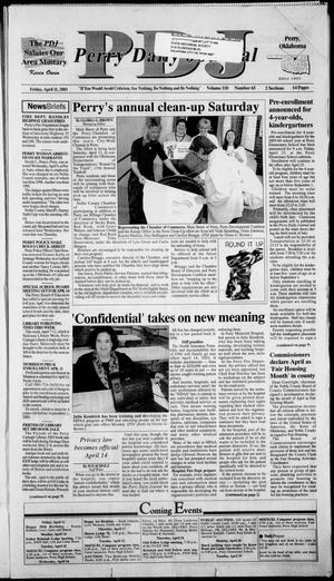 Perry Daily Journal (Perry, Okla.), Vol. 110, No. 65, Ed. 1 Friday, April 11, 2003
