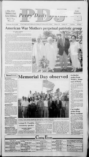 Perry Daily Journal (Perry, Okla.), Vol. 110, No. 96, Ed. 1 Wednesday, May 28, 2003