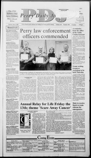 Perry Daily Journal (Perry, Okla.), Vol. 110, No. 100, Ed. 1 Tuesday, June 3, 2003