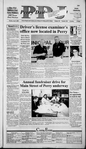 Perry Daily Journal (Perry, Okla.), Vol. 110, No. 104, Ed. 1 Monday, June 9, 2003