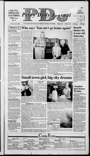 Perry Daily Journal (Perry, Okla.), Vol. 110, No. 136, Ed. 1 Friday, July 25, 2003