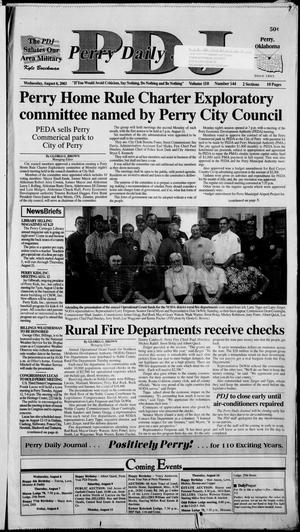 Perry Daily Journal (Perry, Okla.), Vol. 110, No. 144, Ed. 1 Wednesday, August 6, 2003