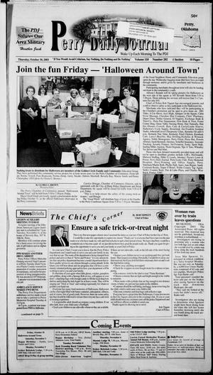Perry Daily Journal (Perry, Okla.), Vol. 110, No. 202, Ed. 1 Thursday, October 30, 2003