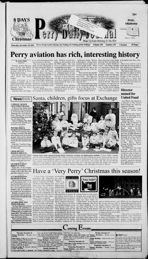 Perry Daily Journal (Perry, Okla.), Vol. 110, No. 235, Ed. 1 Thursday, December 18, 2003