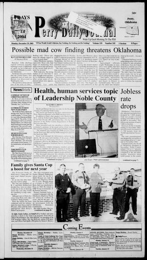 Perry Daily Journal (Perry, Okla.), Vol. 110, No. 241, Ed. 1 Monday, December 29, 2003