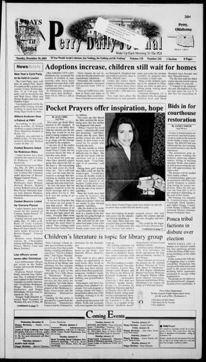 Perry Daily Journal (Perry, Okla.), Vol. 110, No. 242, Ed. 1 Tuesday, December 30, 2003