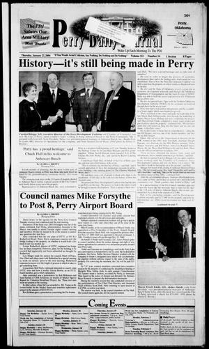 Perry Daily Journal (Perry, Okla.), Vol. 111, No. 14, Ed. 1 Thursday, January 22, 2004