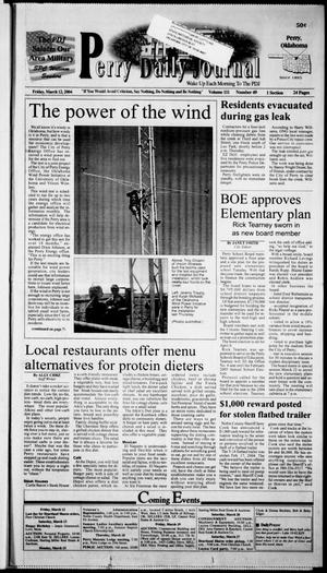Perry Daily Journal (Perry, Okla.), Vol. 111, No. 49, Ed. 1 Friday, March 12, 2004