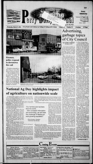 Perry Daily Journal (Perry, Okla.), Vol. 111, No. 52, Ed. 1 Wednesday, March 17, 2004