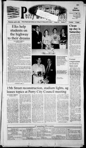 Perry Daily Journal (Perry, Okla.), Vol. 111, No. 77, Ed. 1 Wednesday, April 21, 2004