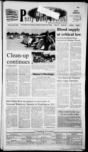 Perry Daily Journal (Perry, Okla.), Vol. 111, No. 81, Ed. 1 Tuesday, April 27, 2004