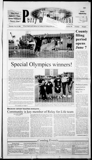 Perry Daily Journal (Perry, Okla.), Vol. [111], No. 98, Ed. 1 Thursday, May 20, 2004