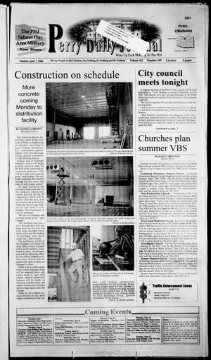 Perry Daily Journal (Perry, Okla.), Vol. 111, No. 109, Ed. 1 Monday, June 7, 2004