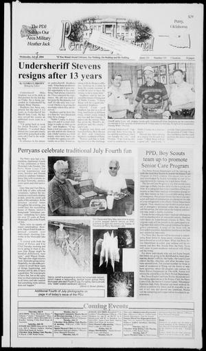 Primary view of object titled 'Perry Daily Journal (Perry, Okla.), Vol. 111, No. 130, Ed. 1 Wednesday, July 7, 2004'.