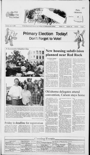 Perry Daily Journal (Perry, Okla.), Vol. 111, No. 144, Ed. 1 Tuesday, July 27, 2004