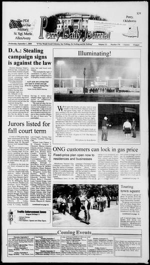 Perry Daily Journal (Perry, Okla.), Vol. 111, No. 170, Ed. 1 Wednesday, September 1, 2004