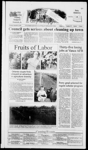 Perry Daily Journal (Perry, Okla.), Vol. 111, No. 175, Ed. 1 Thursday, September 9, 2004