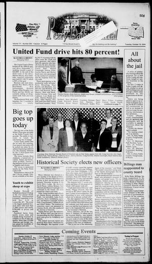 Perry Daily Journal (Perry, Okla.), Vol. 111, No. 200, Ed. 1 Tuesday, October 19, 2004