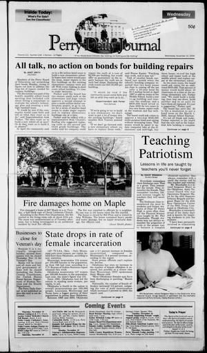 Perry Daily Journal (Perry, Okla.), Vol. 111, No. 216, Ed. 1 Wednesday, November 10, 2004