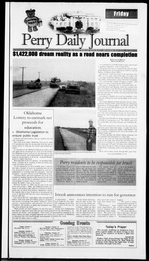 Perry Daily Journal (Perry, Okla.), Vol. 112, No. 194, Ed. 1 Friday, October 7, 2005