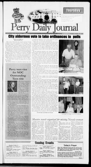 Perry Daily Journal (Perry, Okla.), Vol. 112, No. 198, Ed. 1 Thursday, October 13, 2005
