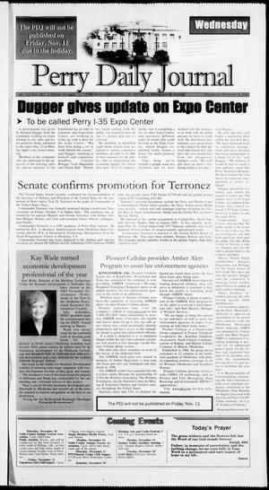 Perry Daily Journal (Perry, Okla.), Vol. 112, No. 217, Ed. 1 Wednesday, November 9, 2005