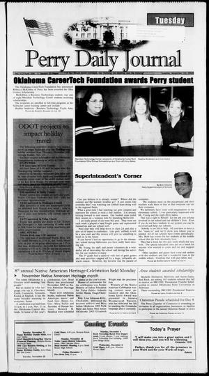 Perry Daily Journal (Perry, Okla.), Vol. 112, No. 224, Ed. 1 Tuesday, November 22, 2005