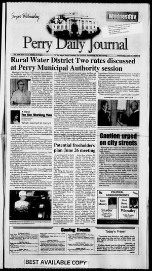 Perry Daily Journal (Perry, Okla.), Vol. 114, No. 121, Ed. 1 Wednesday, June 21, 2006