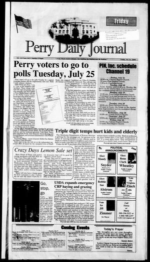 Perry Daily Journal (Perry, Okla.), Vol. 114, No. 142, Ed. 1 Friday, July 21, 2006